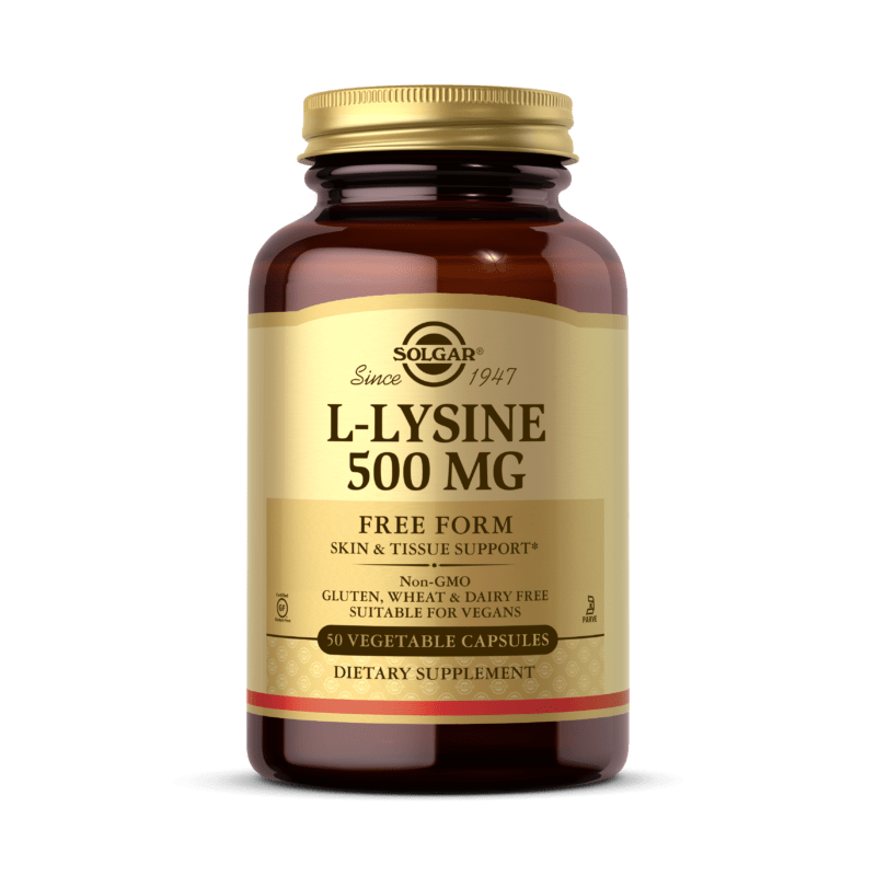 Solgar L-Lisina 500 mg - 50 Cápsulas Vegetales