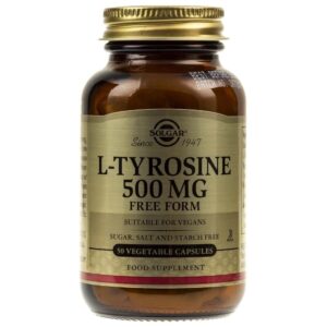 Solgar L-tirosina 500 mg - 50 cápsulas vegetales