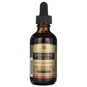 Solgar Vitamina B-12 líquida 2000 mcg - 59 ml