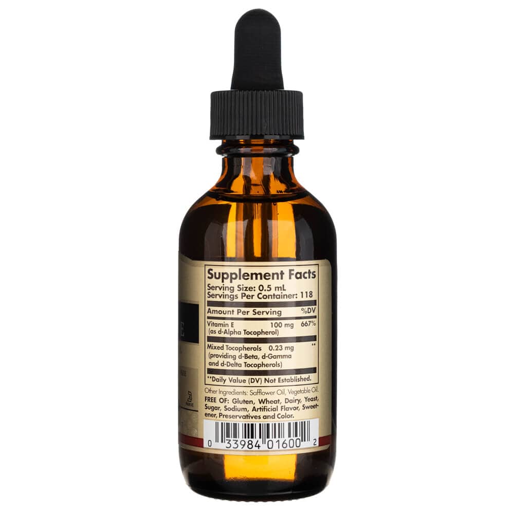 Solgar Vitamina E Líquida - 59 ml - Imagen 2