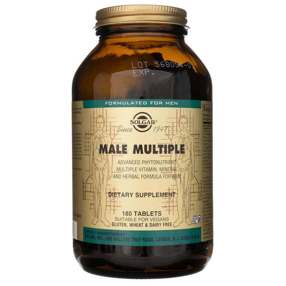 Solgar Male Multiple - 180 Tabletas