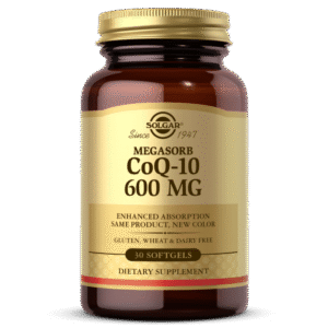 Solgar Megasorb CoQ-10 600 mg - 30 Cápsulas blandas