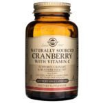 Solgar Arándano rojo natural con vitamina C - 60 cápsulas vegetales