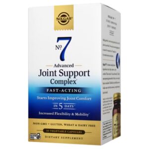 Solgar NO. 7, Joint Support - 30 Cápsulas Vegetales