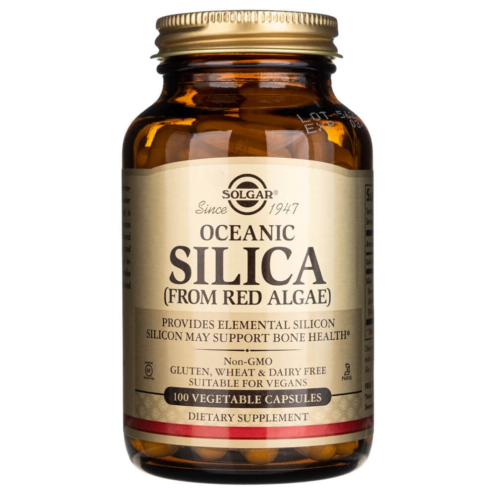 Solgar Sílice oceánica 25 mg - 100 Cápsulas vegetales