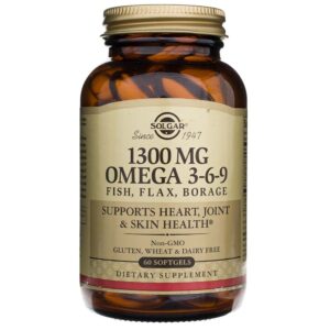 Solgar Omega 3-6-9 1300 mg - 60 Cápsulas blandas