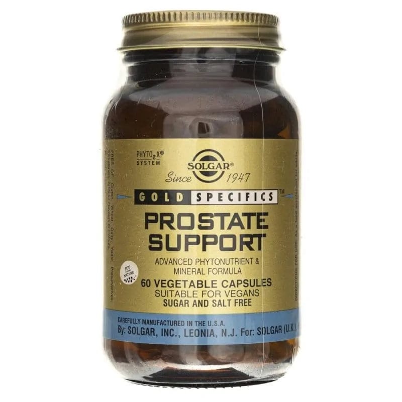 Solgar Prostate Support - 60 Cápsulas Vegetales