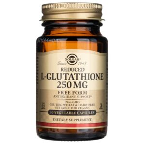Solgar L-Glutatión reducido 250mg - 30 cápsulas vegetales