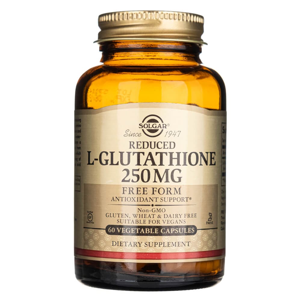Solgar L-Glutatión reducido 250mg - 60 cápsulas vegetales