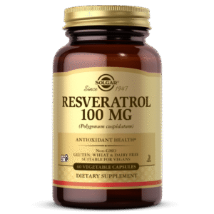 Solgar Resveratrol 100 mg - 60 Cápsulas Vegetales