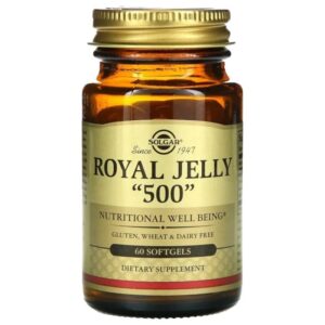 Solgar Jalea Real 500 mg - 60 Cápsulas blandas