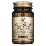 Solgar Selenio sin levadura 100 mcg - 100 Tabletas