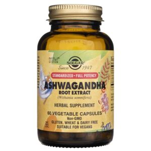 Solgar SFP Extracto de Raíz de Ashwagandha - 60 Cápsulas Vegetales