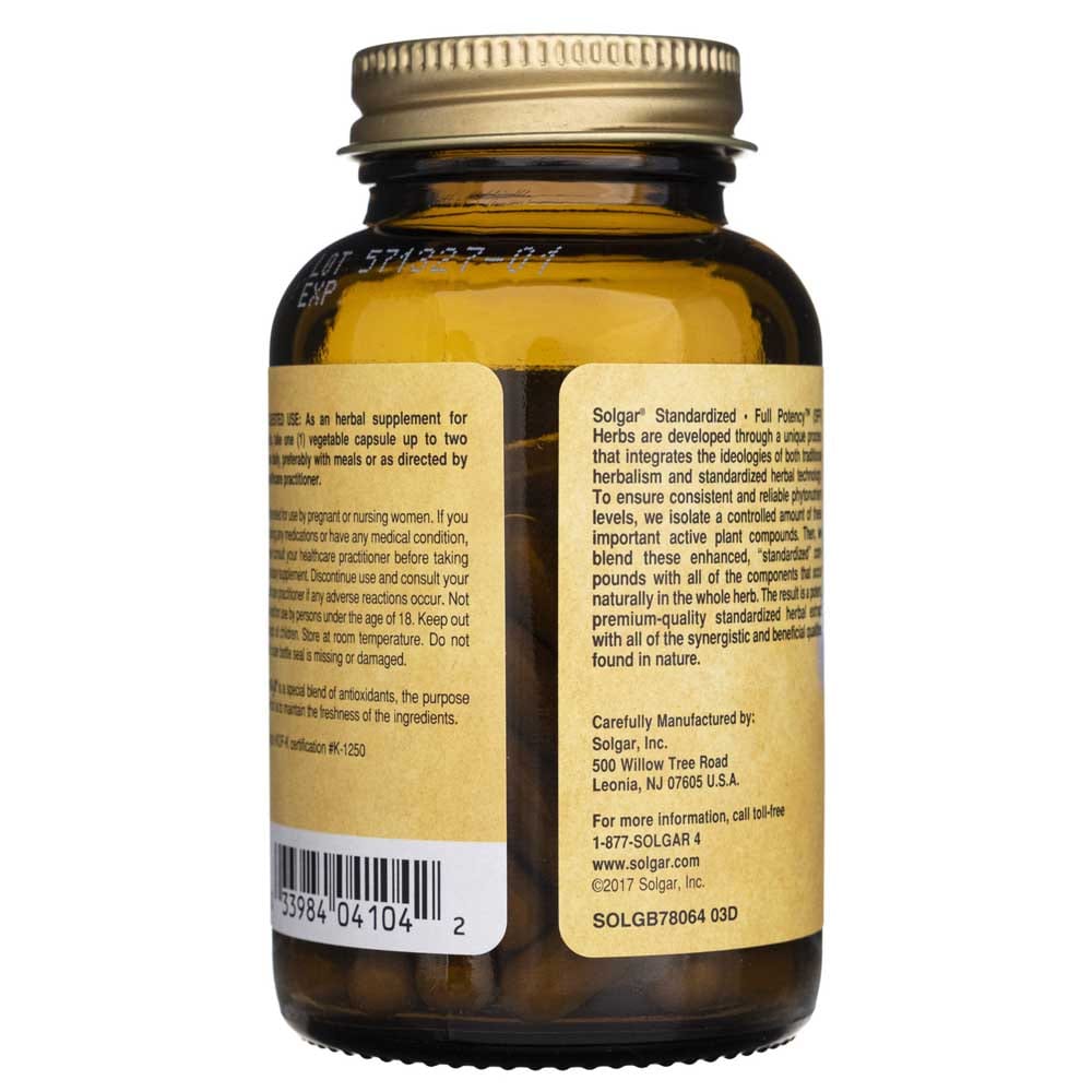 Solgar SFP Extracto de Raíz de Ashwagandha - 60 Cápsulas Vegetales - Imagen 4