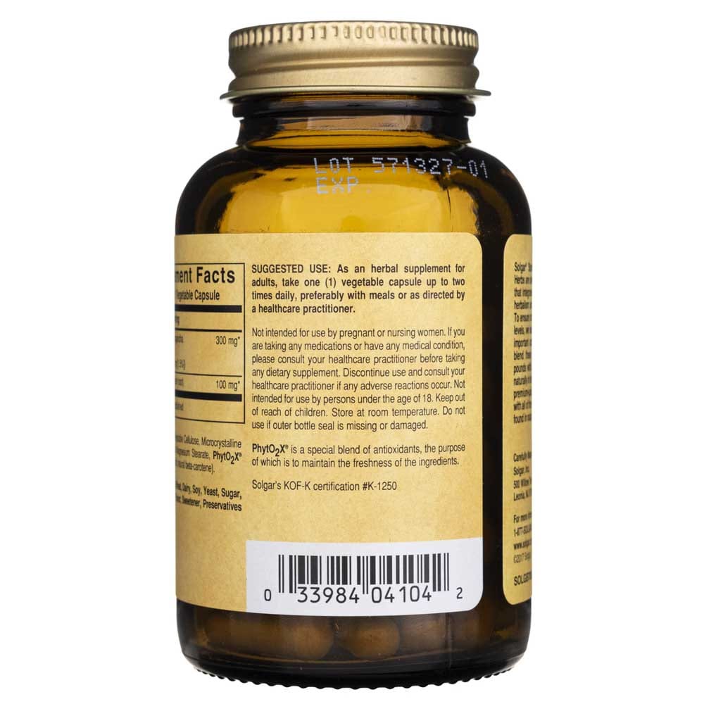 Solgar SFP Extracto de Raíz de Ashwagandha - 60 Cápsulas Vegetales - Imagen 5