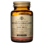 Solgar Metilcobalamina sublingual 1000 mcg - 60 Tabletas