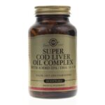 Solgar Super Aceite de Hígado de Bacalao Complejo - 60 Cápsulas blandas
