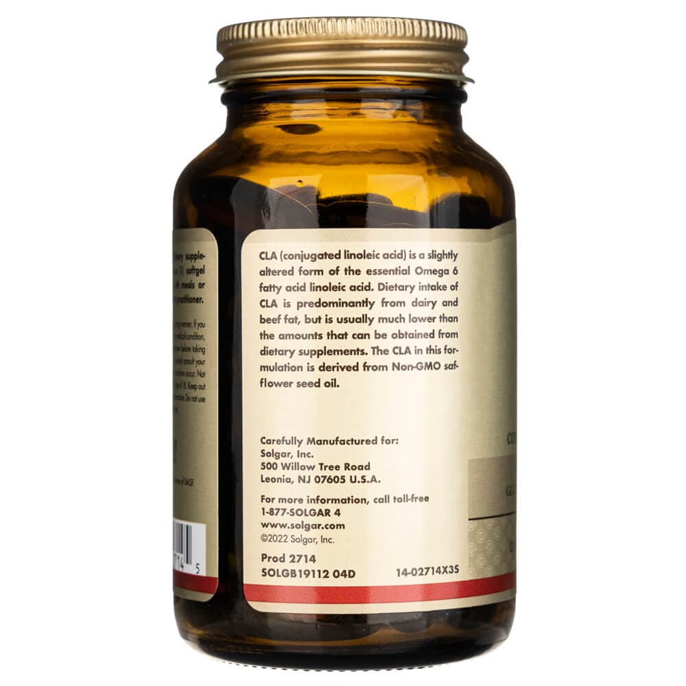 Solgar TONALIN ® CLA 1300 mg - 60 Cápsulas blandas - Imagen 5