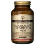 Solgar Glucosamina Condroitina MSM Triple Fuerza - 60 Tabletas