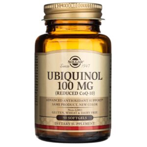 Solgar Ubiquinol 100 mg - 50 Cápsulas blandas