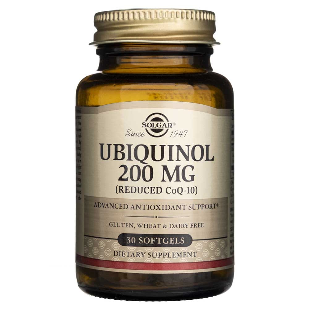 Solgar Ubiquinol 200 mg - 30 Cápsulas blandas