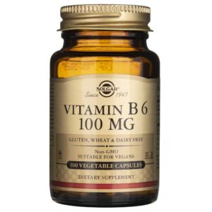 Solgar Vitamina B6 100 mg - 100 Cápsulas Vegetales