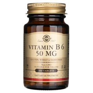 Solgar Vitamina B6 50 mg - 100 Tabletas