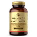 Solgar Vitamina D3 250 mcg (10000 UI) - 120 Cápsulas blandas