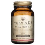 Solgar Vitamina D3 55 mcg (2200 UI) - 50 Cápsulas Vegetales