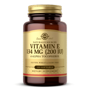 Solgar Vitamina E 134 mg (200 UI) - 100 Cápsulas blandas