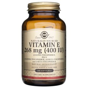 Solgar Vitamina E 268 mg - 100 Cápsulas blandas