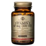 Solgar Vitamina E 67 mg (100 UI) (d-Alfa tocoferol) - 100 cápsulas blandas