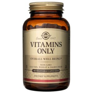 Solgar Sólo Vitaminas - 90 Cápsulas Vegetales