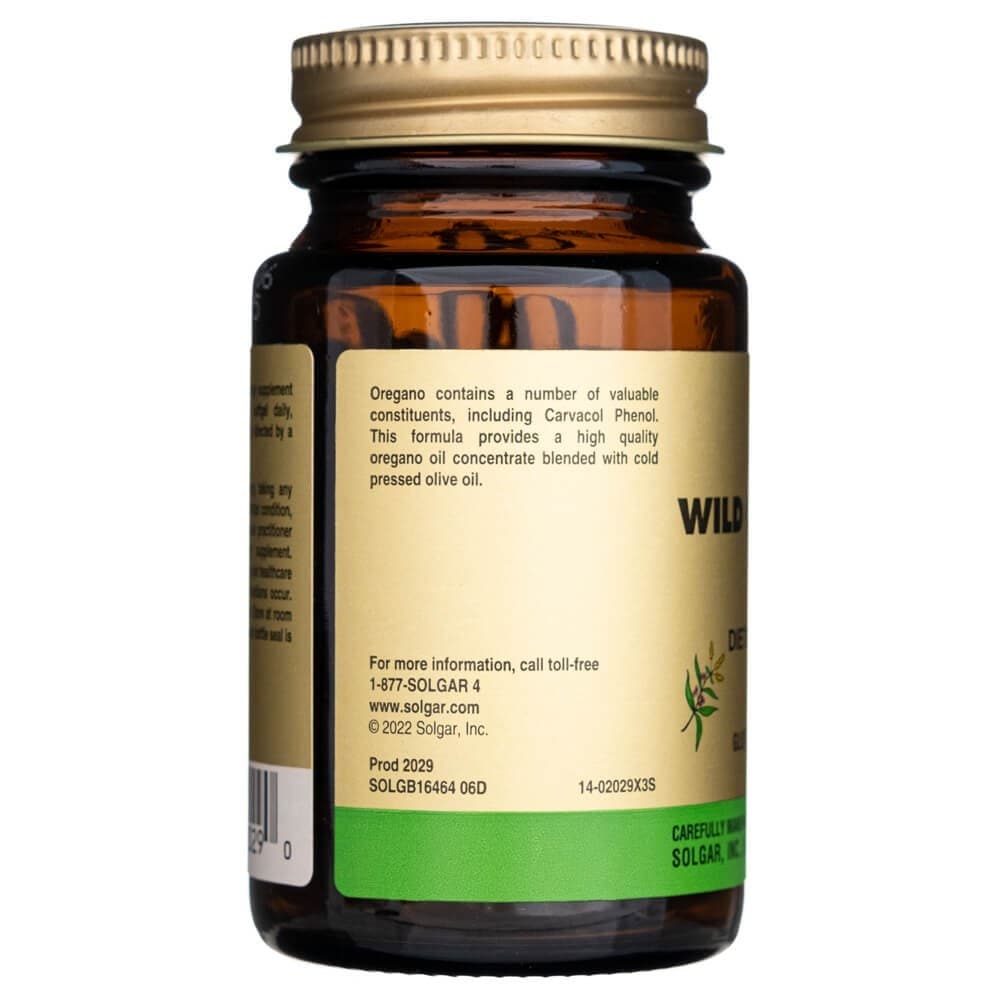 Solgar Aceite de Orégano Silvestre - 60 Cápsulas blandas - Imagen 4