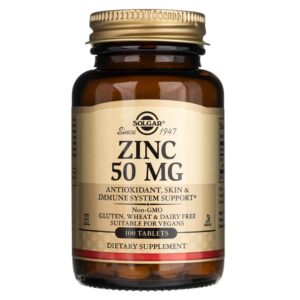 Solgar Zinc 50 mg - 100 Tabletas