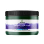 Swanson Citrato de magnesio en polvo 100% puro - 244g