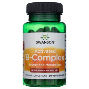 Swanson Complejo B activado - 60 cápsulas vegetales