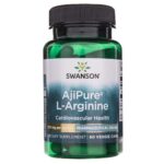 Swanson AjiPure L-Arginina 500 mg - 60 cápsulas vegetales