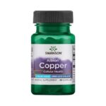 Swanson Albion Cobre 2 mg - 60 Cápsulas