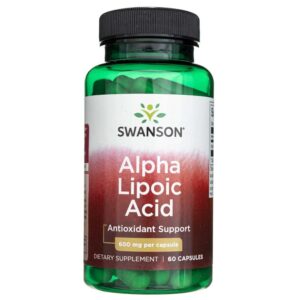Swanson Ácido Alfa Lipoico 600 mg - 60 Cápsulas