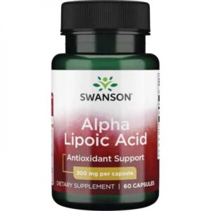Swanson Ácido Alfa Lipoico (ALA) 300 mg - 60 Cápsulas
