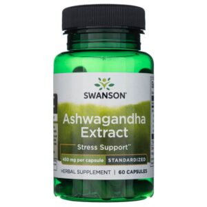 Swanson Extracto de Ashwagandha 450 mg - 60 Cápsulas