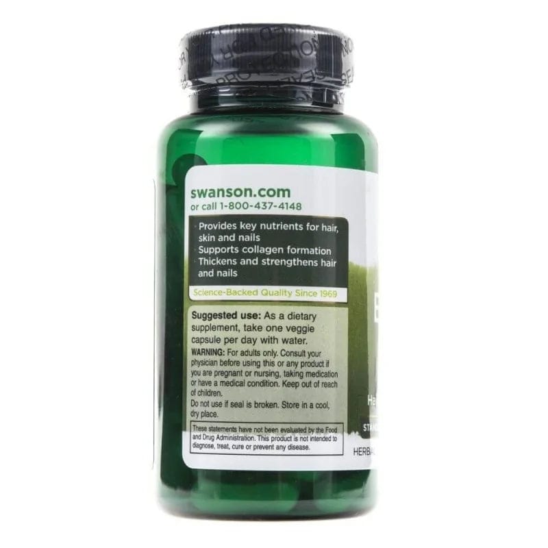 Swanson Extracto de Bambú 300 mg - 60 Cápsulas - Imagen 2