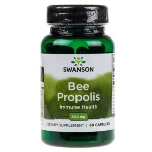 Swanson Propóleo de Abeja 550 mg - 60 Cápsulas
