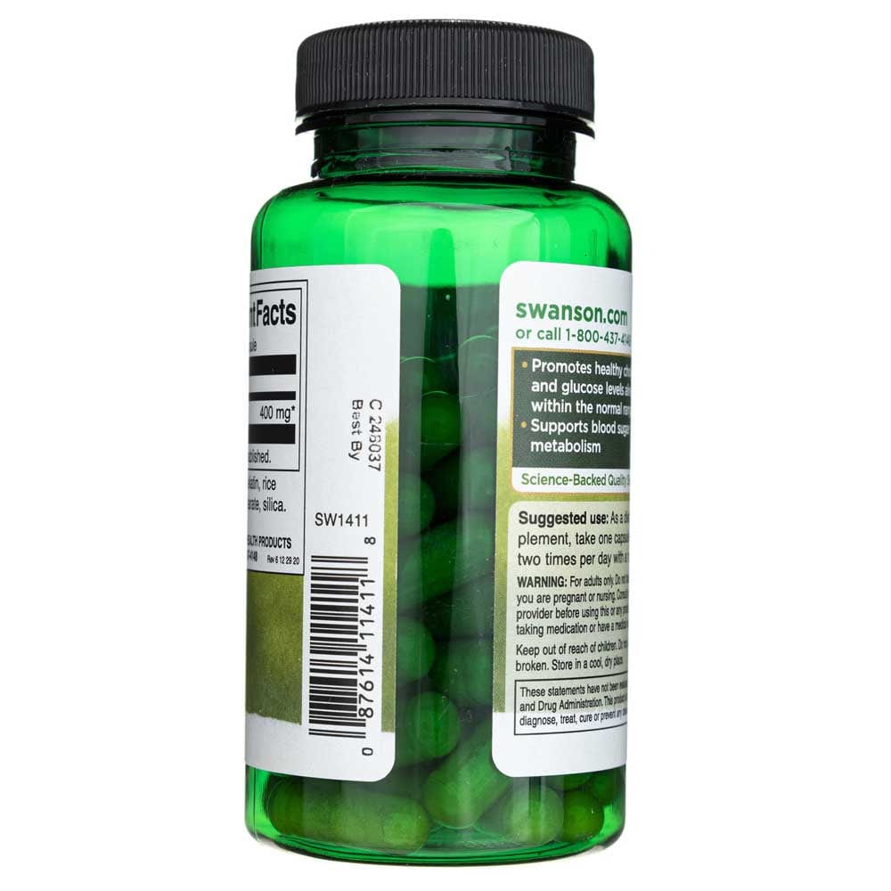 Swanson Berberina 400 mg - 60 Cápsulas - Imagen 4