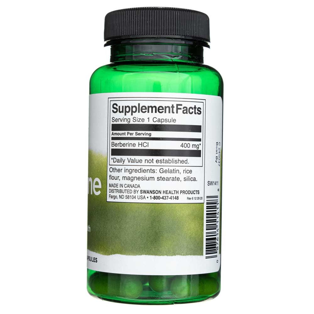 Swanson Berberina 400 mg - 60 Cápsulas - Imagen 2
