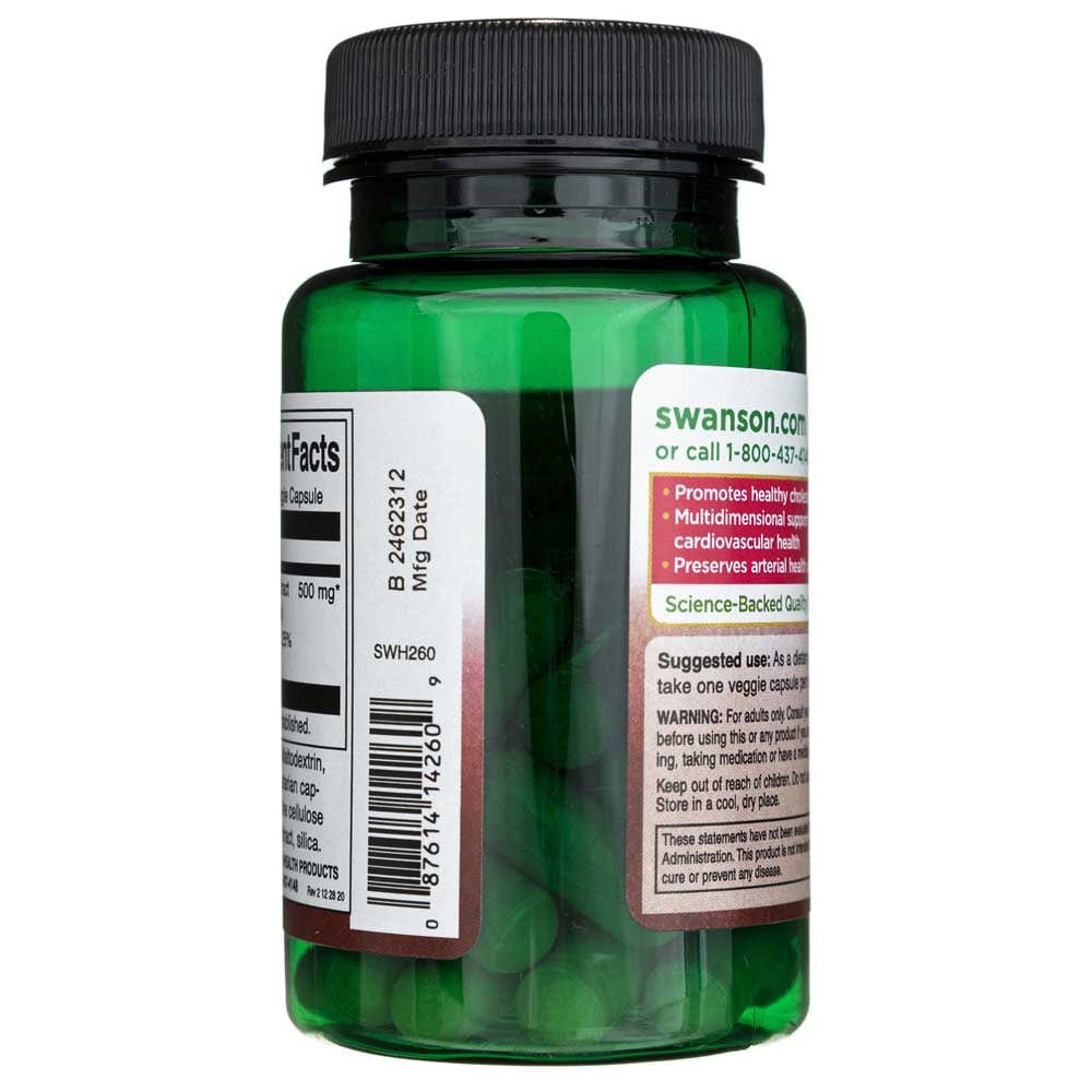 Swanson Extracto de Bergamota 500 mg - 30 Cápsulas Vegetales - Imagen 3