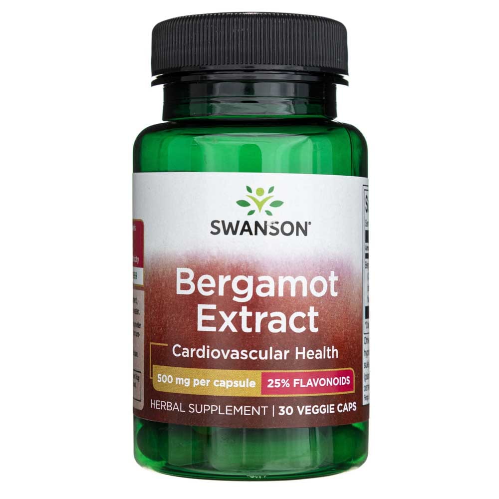Swanson Extracto de Bergamota 500 mg - 30 Cápsulas Vegetales