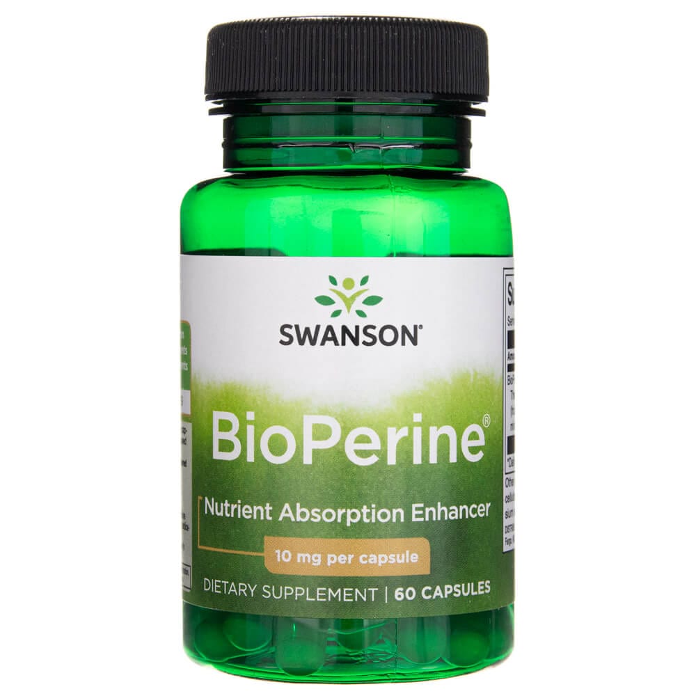 Swanson BioPerine 10 mg - 60 Cápsulas