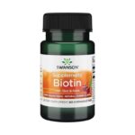 Swanson Biotina 5000 mcg, Sabor natural a cereza - 60 comprimidos
